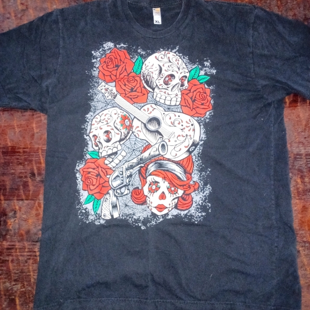 Day of the Dead tshirt xl